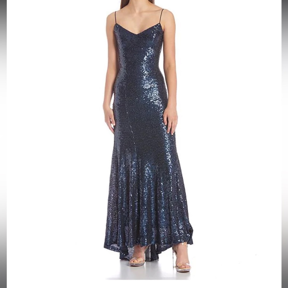 B Darlin’ Sequined Mermaid Fit Dress